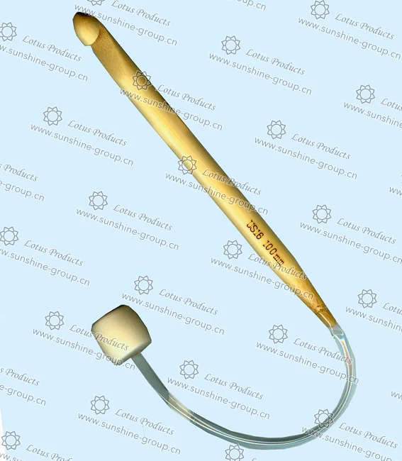 Ningbo sunshine import and export co., ltd. | bamboo crochet hook us16 10.0mm