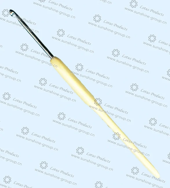 Ningbo sunshine import and export co., ltd. | alu crochet hook plastic handle 2.75mm white