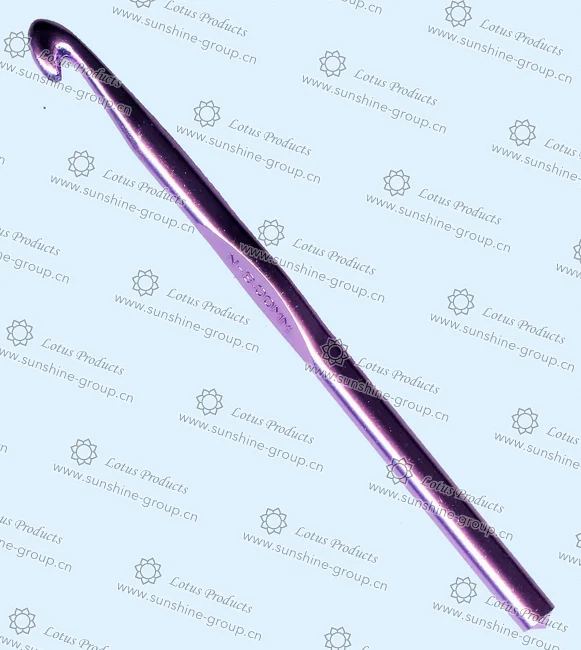 Ningbo sunshine import and export co., ltd. | alu crochet hook n 9.0mm lavender