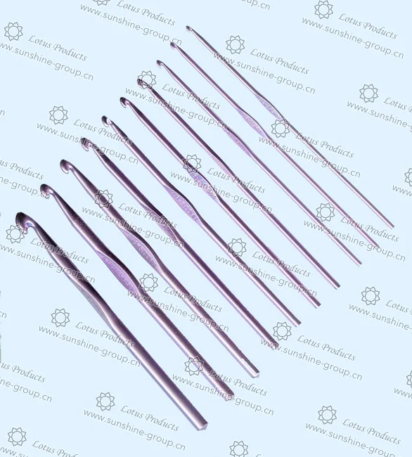 Ningbo sunshine import and export co., ltd. | alu crochet hook purple color