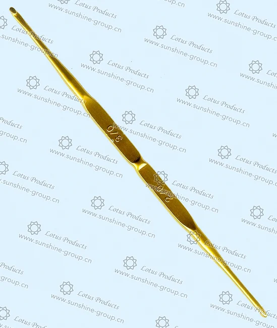 Ningbo sunshine import and export co., ltd. | alu crochet hook double point 2.0-3.0