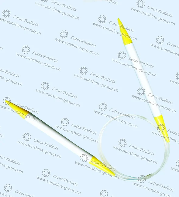 Ningbo sunshine import and export co., ltd. | plastic circular needle 9mm yellow