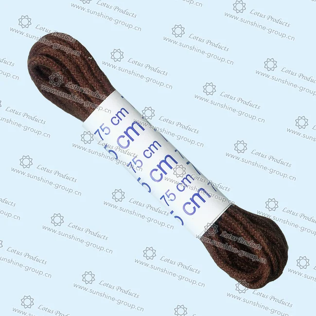 Ningbo sunshine import and export co., ltd. | shoe lace - 70cm brown