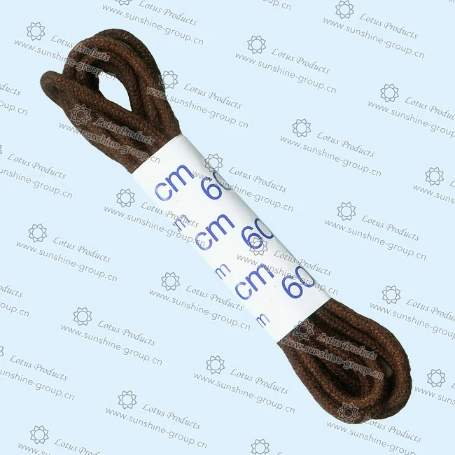 Ningbo sunshine import and export co., ltd. | shoe lace - 60cm brown