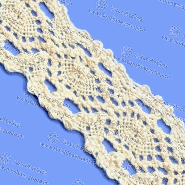 Ningbo sunshine import and export co., ltd. | cotton lace with lace fabric