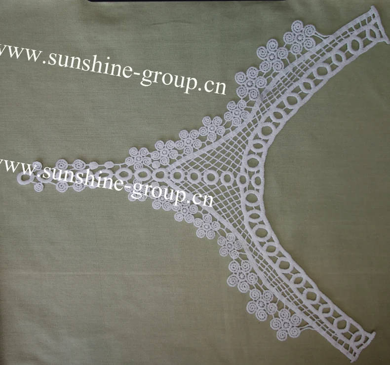 Ningbo sunshine import and export co., ltd. | fashion design cotton crochet collar lace for dresses-005