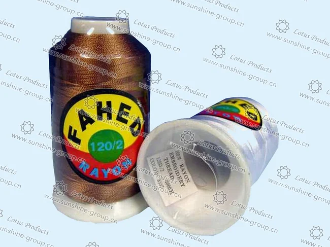 Ningbo sunshine import and export co., ltd. | rayon embroidery thread a