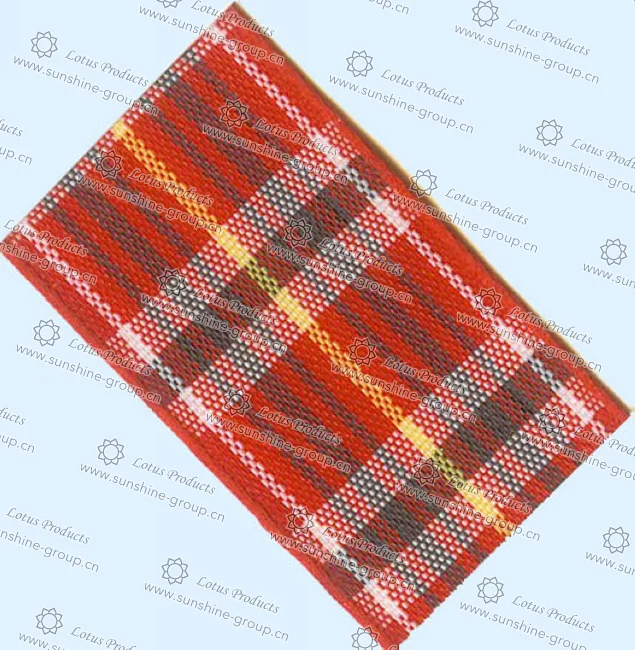 Ningbo sunshine import and export co., ltd. | colorful scotland ribbon 009