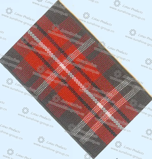 Ningbo sunshine import and export co., ltd. | colorful scotland ribbon 008