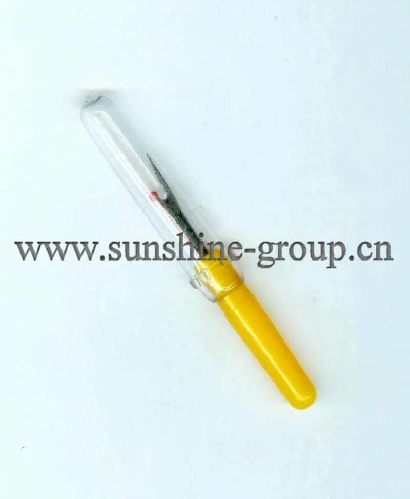Ningbo sunshine import and export co., ltd. | tailoring accessory sewing seam ripper plastic handle seam ripper with