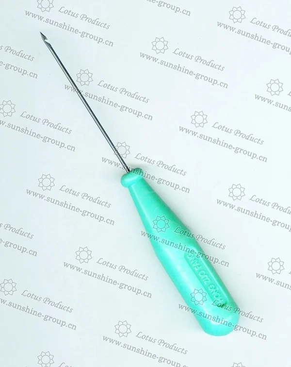 Ningbo sunshine import and export co., ltd. | safety hand tools wooden handle straight needle sewing awl stainless steel