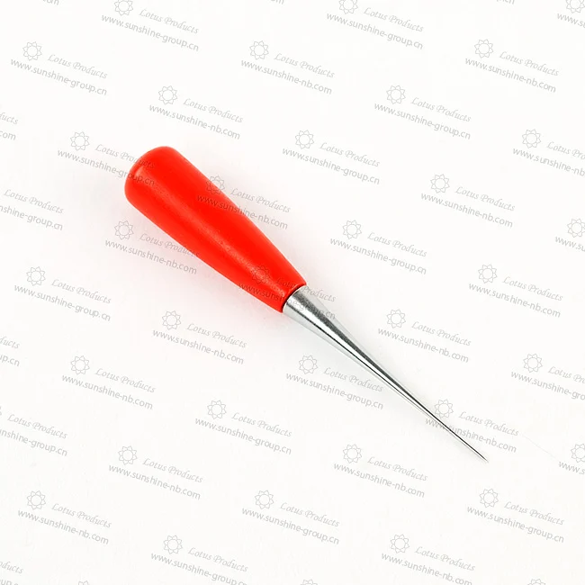 Ningbo sunshine import and export co., ltd. | wood awl stainless steel needle plastic handle awl