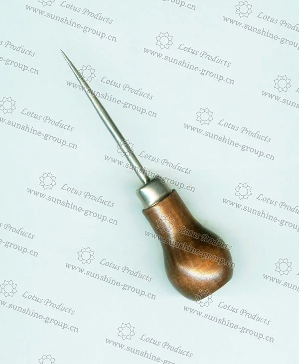Ningbo sunshine import and export co., ltd. | oem sewing wood scratch awl, calabash sewing awl for making hole