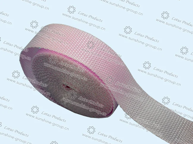 Ningbo sunshine import and export co., ltd. | pp webbing pink