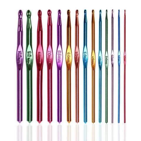 Ningbo sunshine import and export co., ltd. | colorful plating aluminum crochet hook