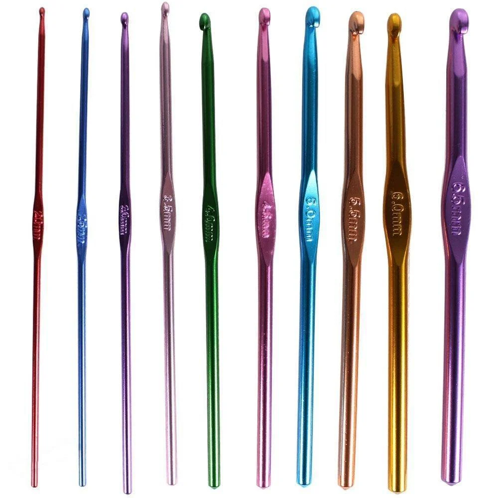 Ningbo sunshine import and export co., ltd. | colorful plating aluminum crochet hook