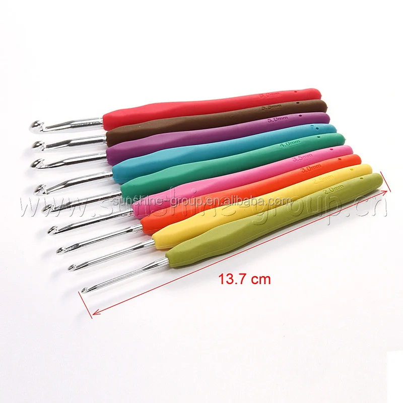Ningbo sunshine import and export co., ltd. | tpr soft handle crochet hook