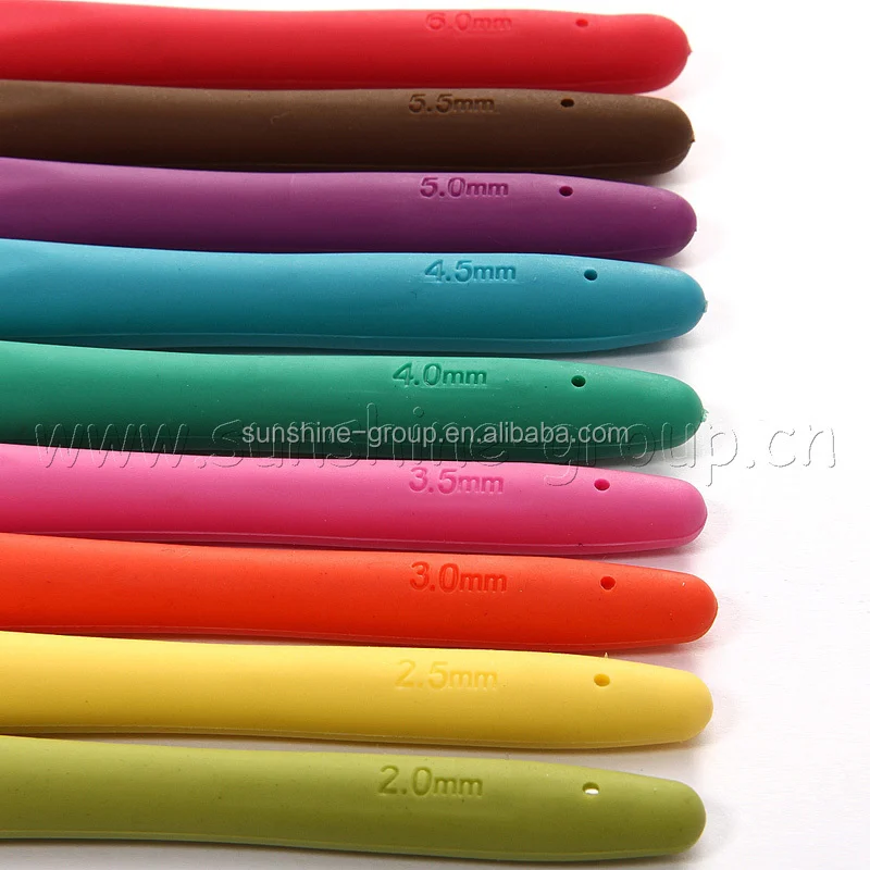 Ningbo sunshine import and export co., ltd. | tpr soft handle crochet hook