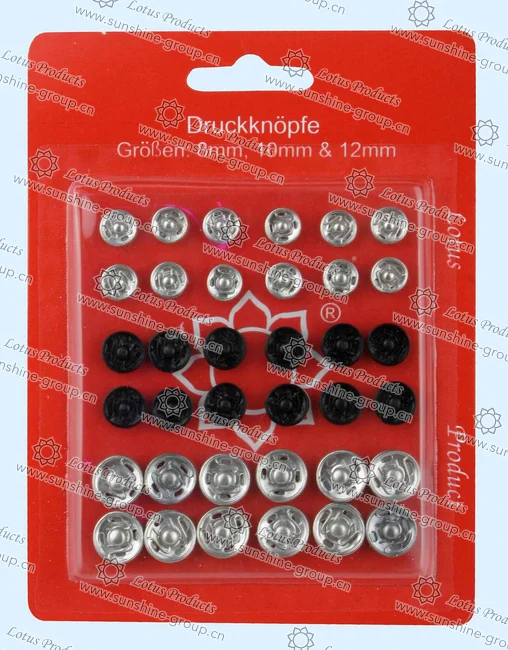 Ningbo sunshine import and export co., ltd. | snap fasteners