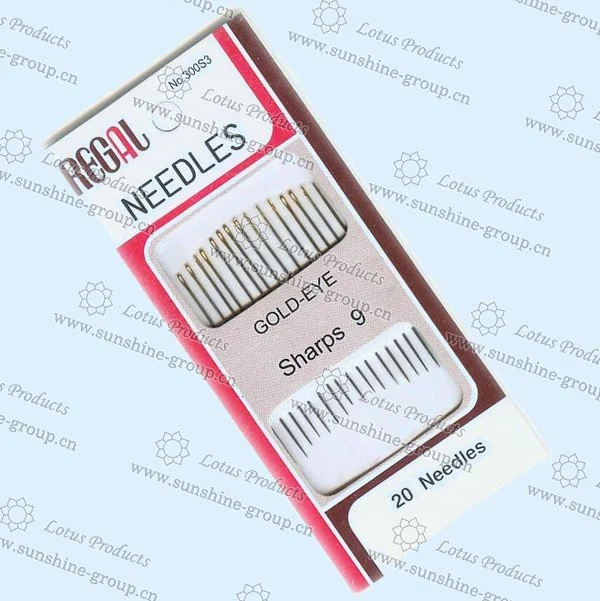 Ningbo sunshine import and export co., ltd. | hand sewing needle with paper card
