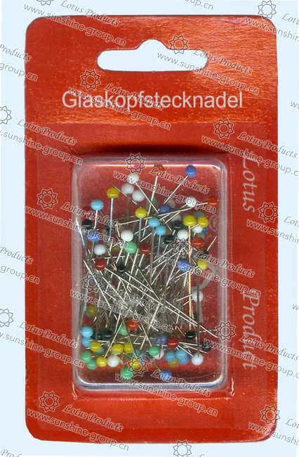 Ningbo sunshine import and export co., ltd. | color glass headed pins
