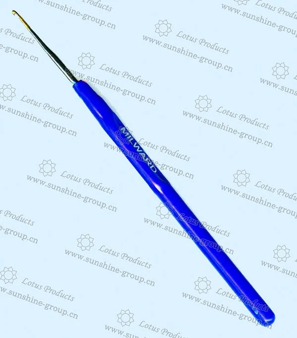 Ningbo sunshine import and export co., ltd. | plastic handle steel crochet hook