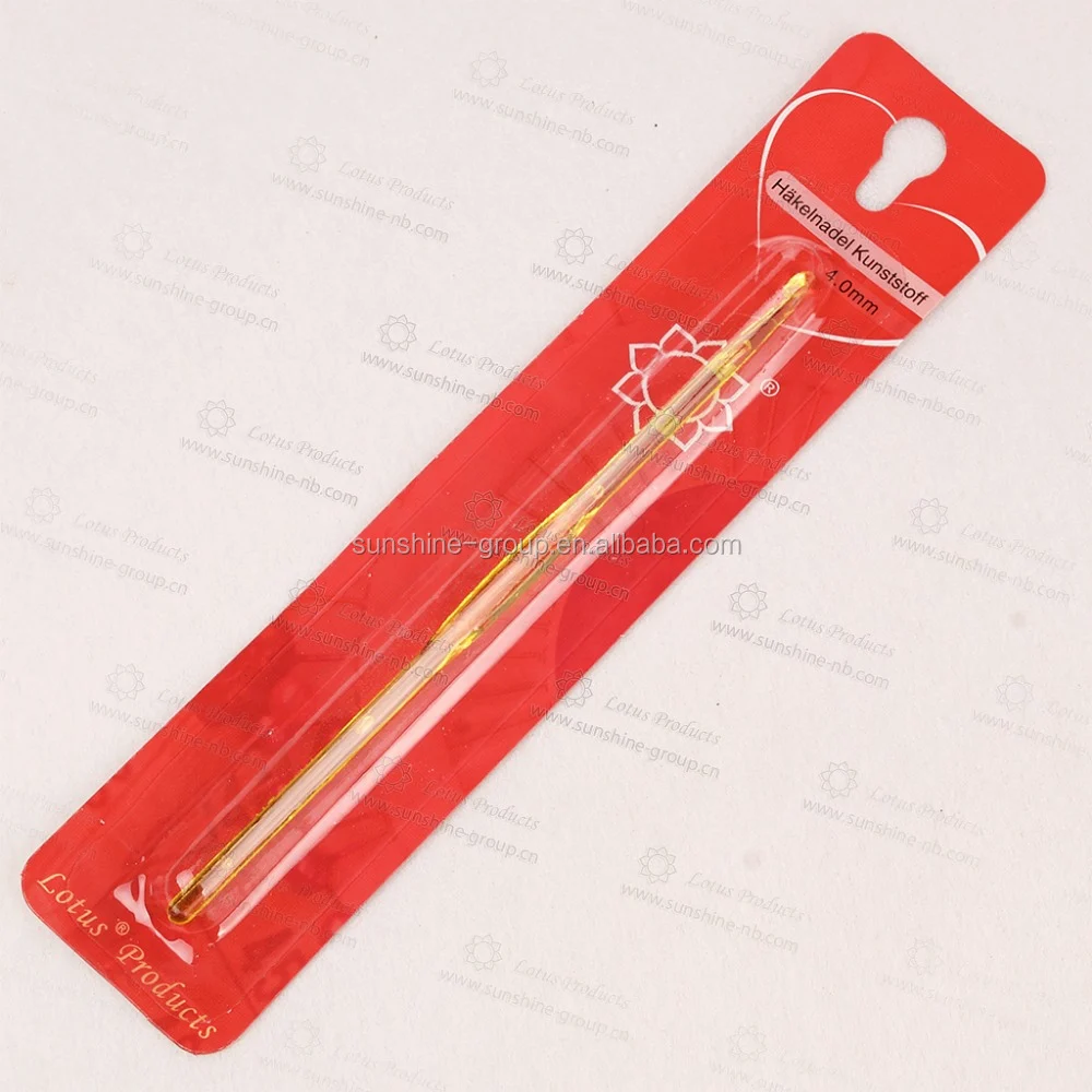 Ningbo sunshine import and export co., ltd. | plastic croceht hook with blister card packing