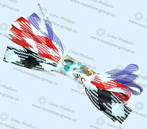 Ningbo sunshine import and export co., ltd. | gifts colored custom design shoe laces shoelaces