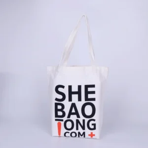 Ningbo sunshine import and export co., ltd. | eco-friendly shopping canvas bag white canvas tote bag for promotion
