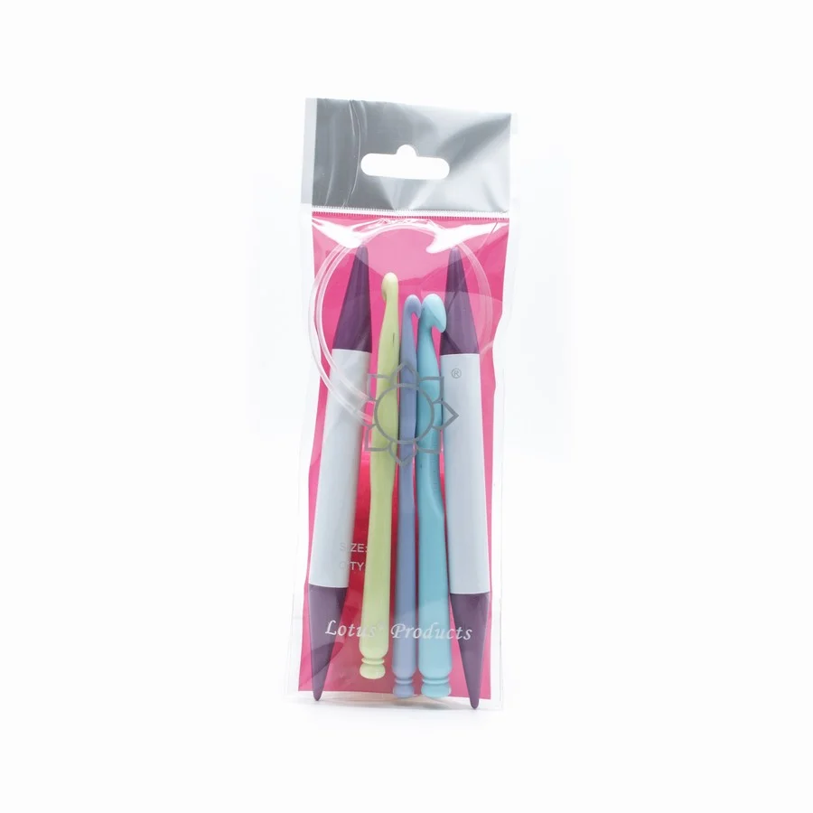 Ningbo sunshine import and export co., ltd. | seller 60pcs bonus crochet hook with knitting essential accessories set