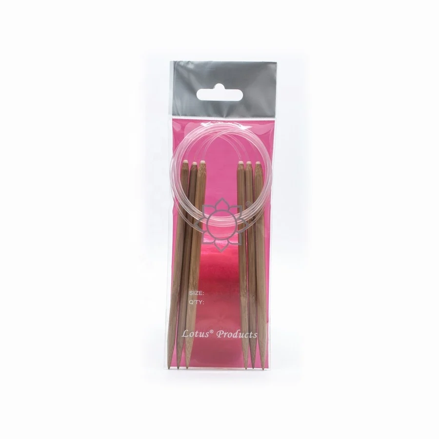 Ningbo sunshine import and export co., ltd. | candy crochet hook with purple plastic circular knitting needles set