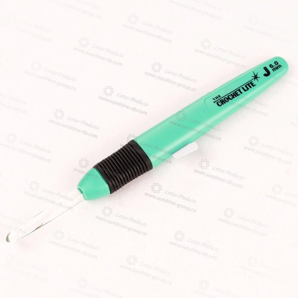 Ningbo sunshine import and export co., ltd. | lite crochet hooks led light knitting needle crochet hook set