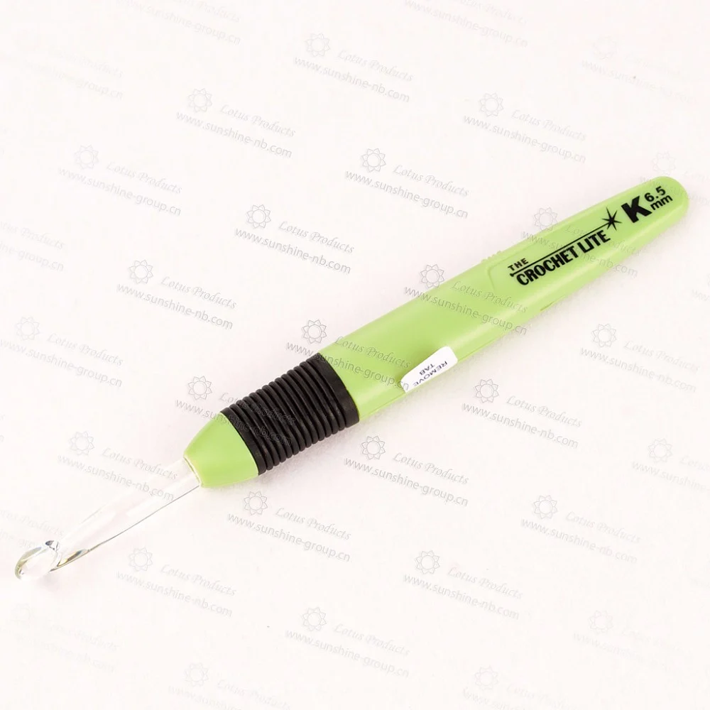 Ningbo sunshine import and export co., ltd. | full size lite crochet hook set crochet hook with light knitting needle