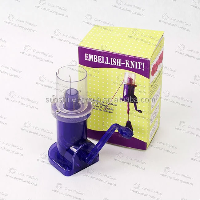 Ningbo sunshine import and export co., ltd. | embellish-knit easy use knitting tool embellish knit