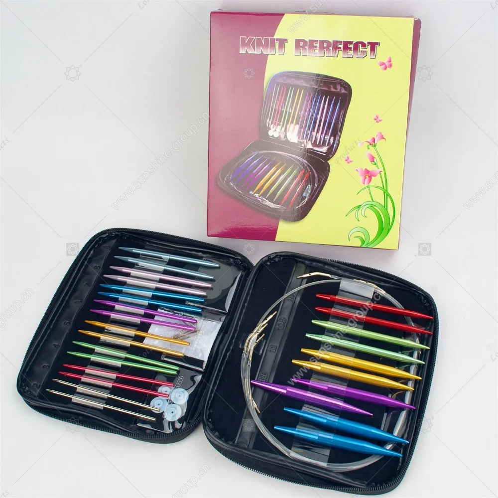 Ningbo sunshine import and export co., ltd. | durable colorful aluminum crochet hook set