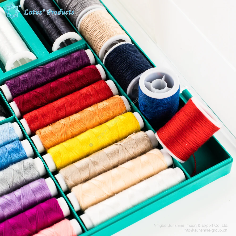 Ningbo sunshine import and export co., ltd. | items garment accessories durable sewing thread set