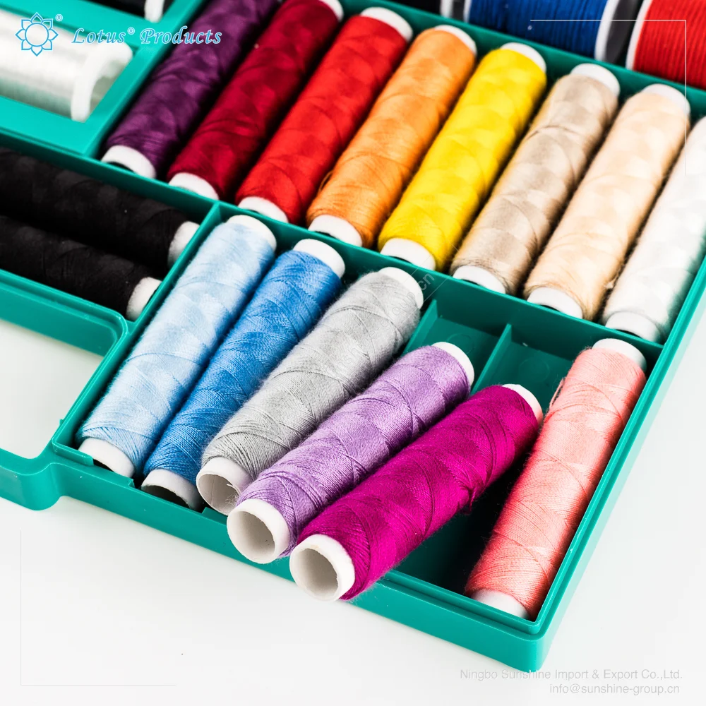 Ningbo sunshine import and export co., ltd. | items garment accessories durable sewing thread set