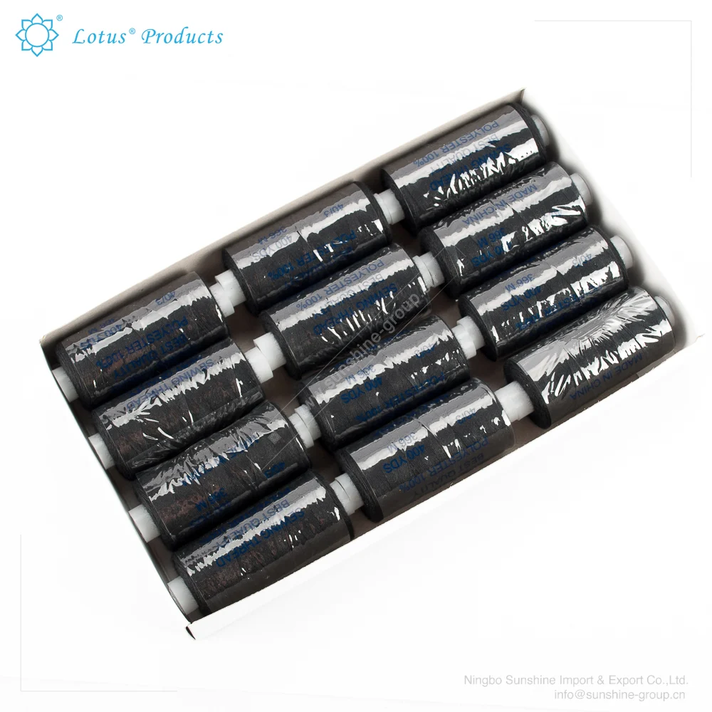 Ningbo sunshine import and export co., ltd. | garment accessories sewing thread set for promotion