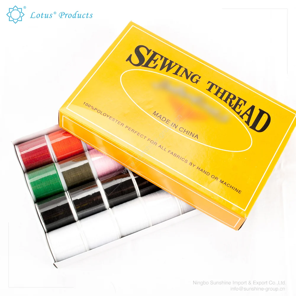Ningbo sunshine import and export co., ltd. | garment accessories chinese supplier various colors sewing threads set