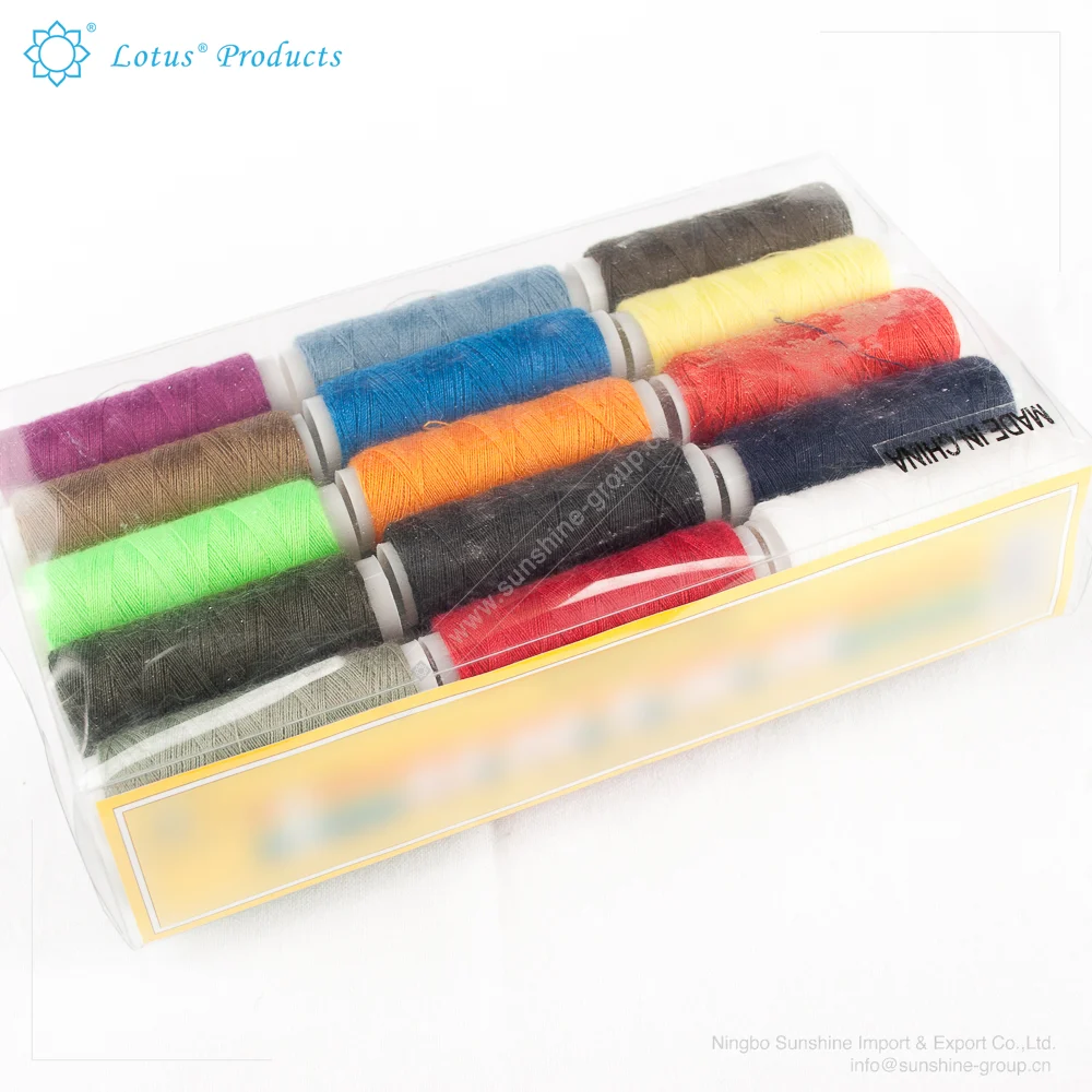 Ningbo sunshine import and export co., ltd. | garment accessories chinese supplier various colors sewing threads set