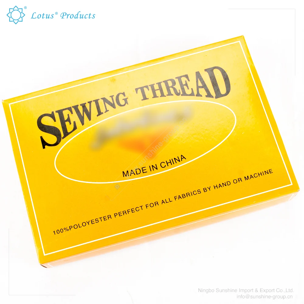 Ningbo sunshine import and export co., ltd. | garment accessories chinese supplier various colors sewing threads set