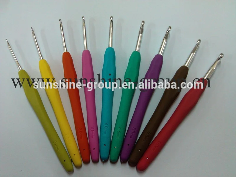 Ningbo sunshine import and export co., ltd. | professional tpr crochet hook set