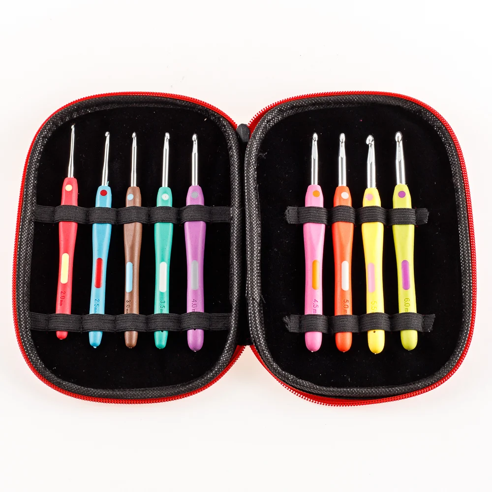 Ningbo sunshine import and export co., ltd. | seller ergonomic handle grip crochet hook set