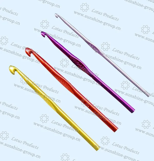 Ningbo sunshine import and export co., ltd. | aluminum crochet hook aluminum crochet knitting with