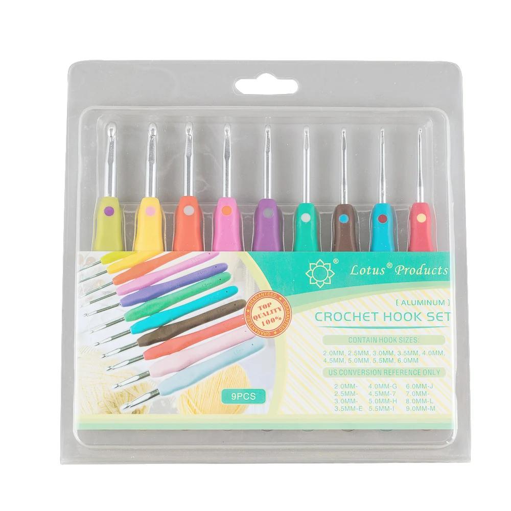 Ningbo sunshine import and export co., ltd. | tpr handle crochet hook set