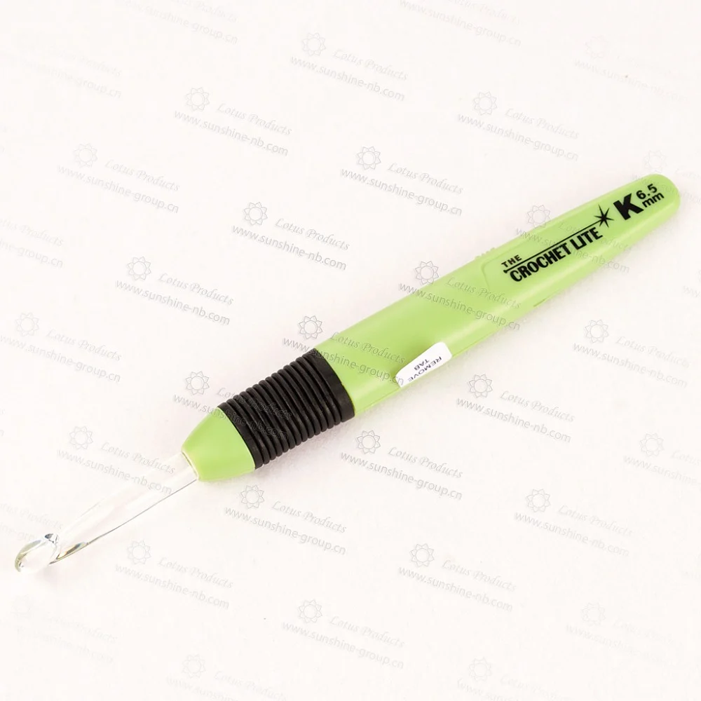 Ningbo sunshine import and export co., ltd. | complete set of crochet lite crochet hooks sizes c through k,batteries included