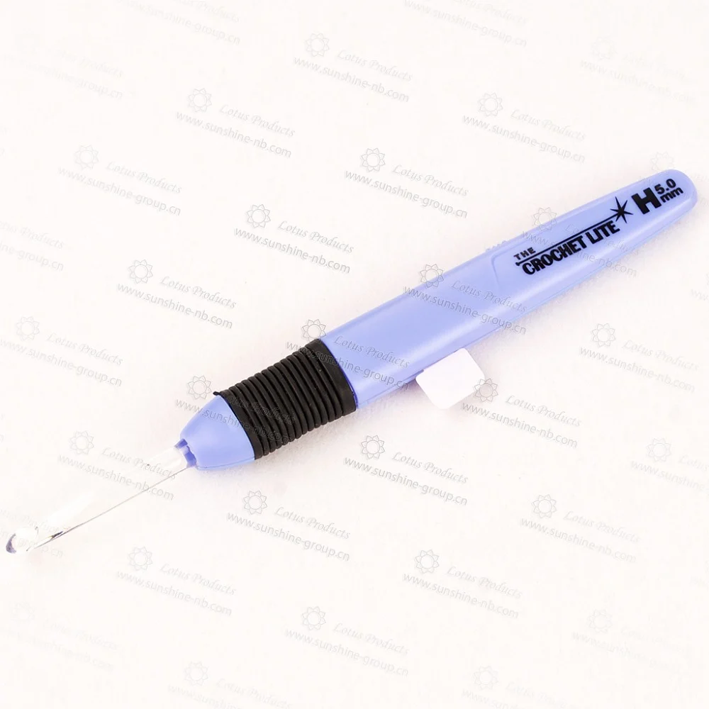 Ningbo sunshine import and export co., ltd. | complete set of crochet lite crochet hooks sizes c through k,batteries included
