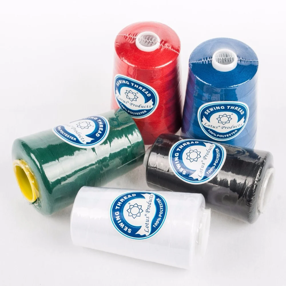 Ningbo sunshine import and export co., ltd. | 40/2 5000yards/cone 100% polyester sewing thread