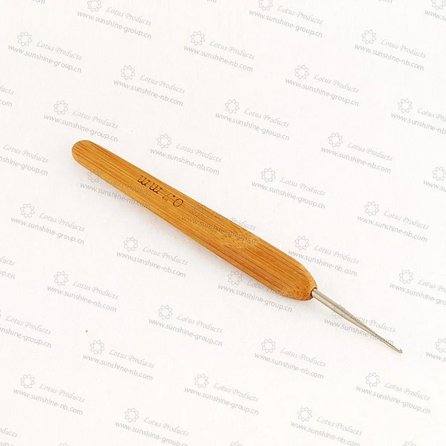 Ningbo sunshine import and export co., ltd. | crochet hook with bamboo handle knitting needle crochet hook for hand knitting