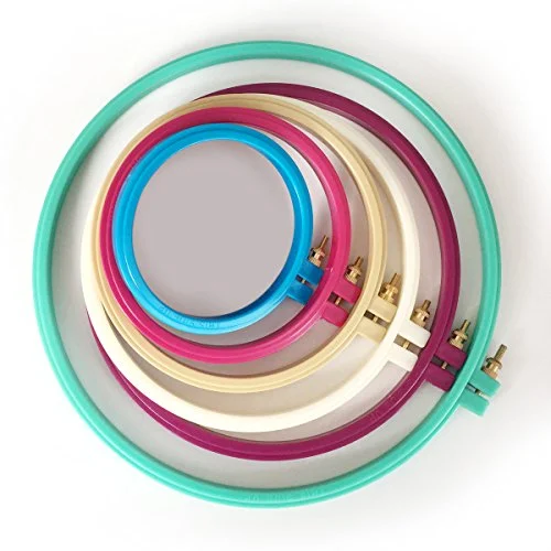 Ningbo sunshine import and export co., ltd. | abs hand made cross stitch hoop ring tools bamboo circle embroidery